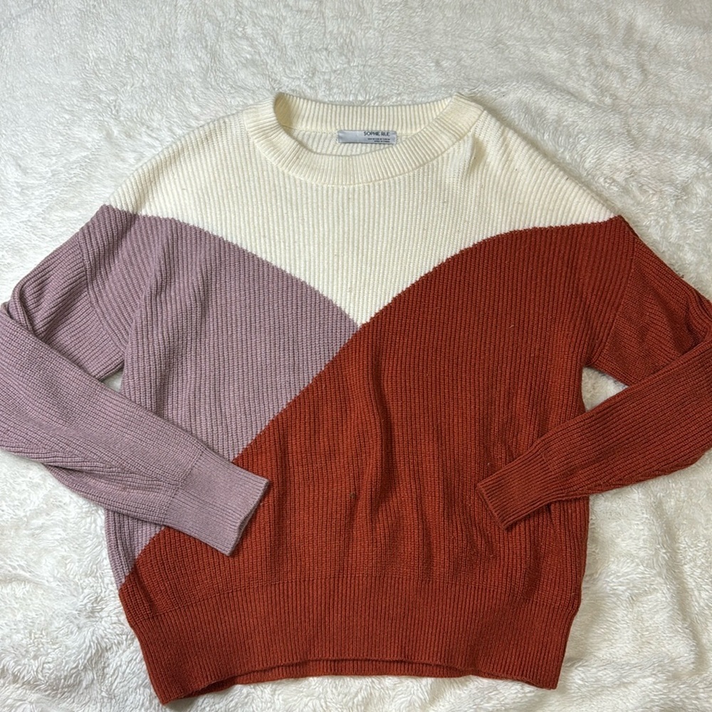 Sophie Rue Colorblock Sweater - Picture 5 of 5